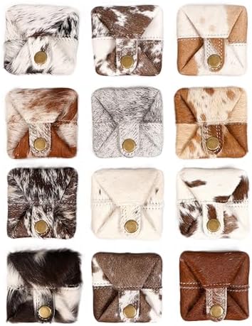 Amazon.com: Leather Coin Pouch, Leather Zippered Change Holder
